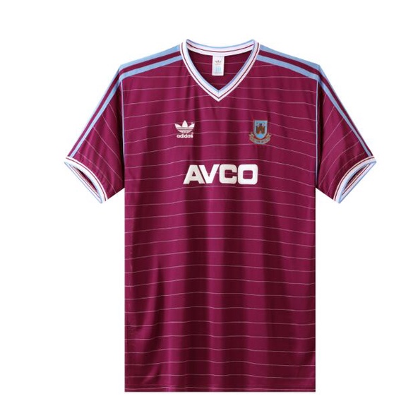 Áo Bóng Đá Đội Nhà West Ham Kiểu retro Mỹ Chất Lượng Cao