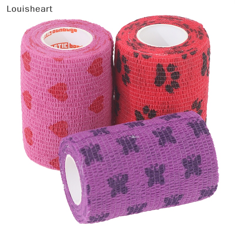 Dây Đeo Chân Louisheart Tự Dính Co Giãn Bảo Vệ Cho Thú Cưng Chó Mèo TFG
