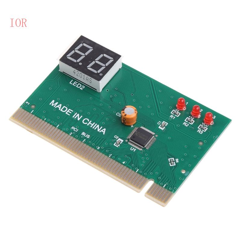 Thẻ Chẩn Đoán Mã IOR 2 Chữ Số PCI LPC Chuyên Dụng Cho Laptop Máy Tính Để Bàn