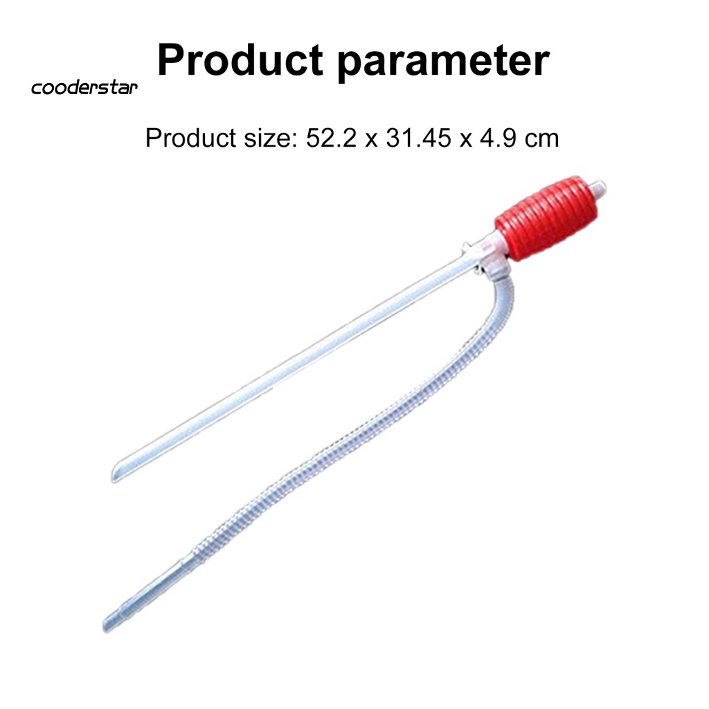 Dụng Cụ Bơm Nhiên Liệu Bằng Tay Bằng Nhựa Cho Xe Hơi