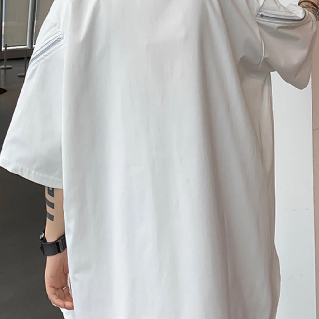 Áo Sơ Mi Ngắn Tay Thời Trang Mùa Hè Hàn Quốc Dành Cho Nam