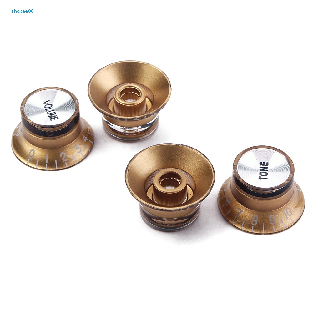 Set 4 Nút Điều Chỉnh Âm Lượng Cho Đàn Guitar Điện