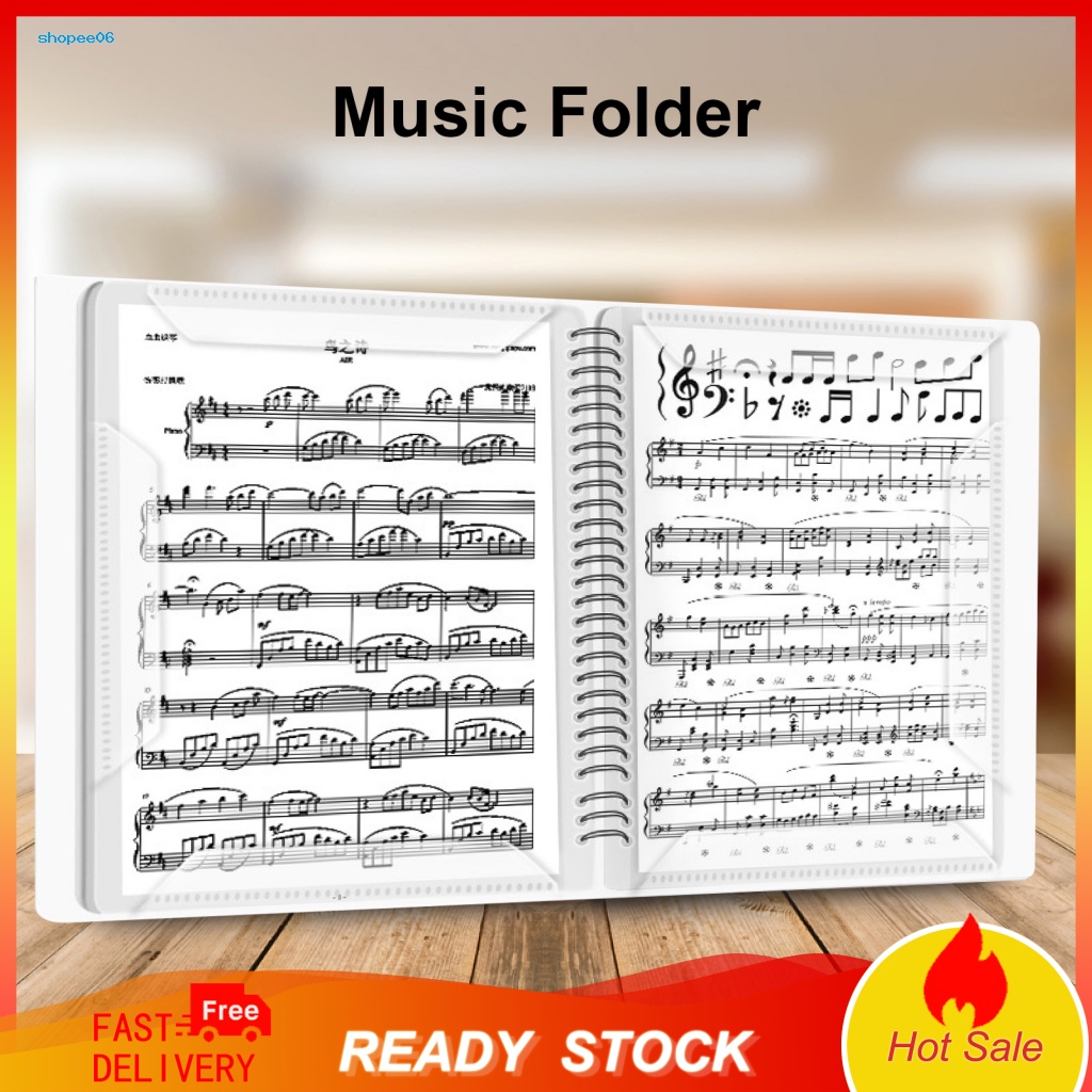 Bìa Nhựa Đựng Bản Nhạc Khổ A4 Chuyên Nghiệp