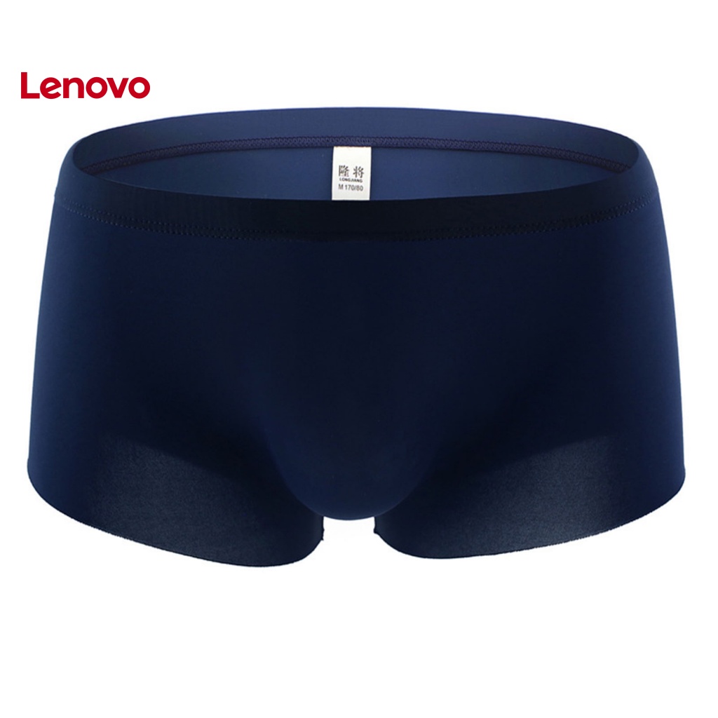 Quần Lót Boxer Lụa Không Đường May Họa Tiết Hoa Hướng Dương Cho Nam