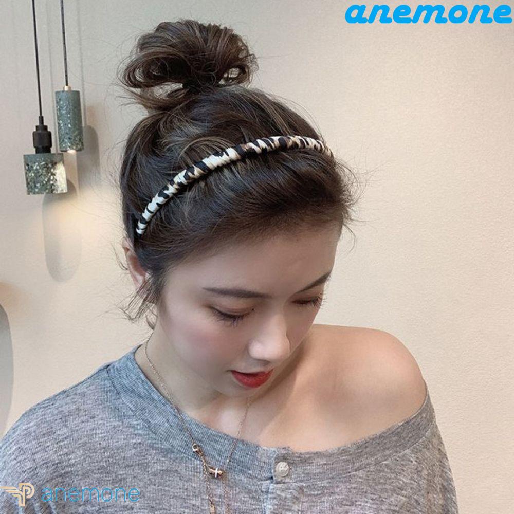 ANEMONE Băng Đô Cài Tóc Răng Cưa Bằng Nhựa Cho Nữ