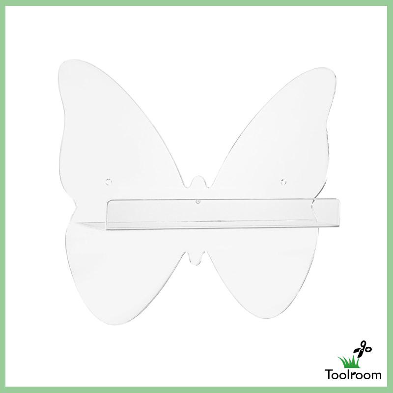 Kệ Nhựa Acrylic Trong Suốt 12 "Gắn Tường Đựng Sách Cho Bé