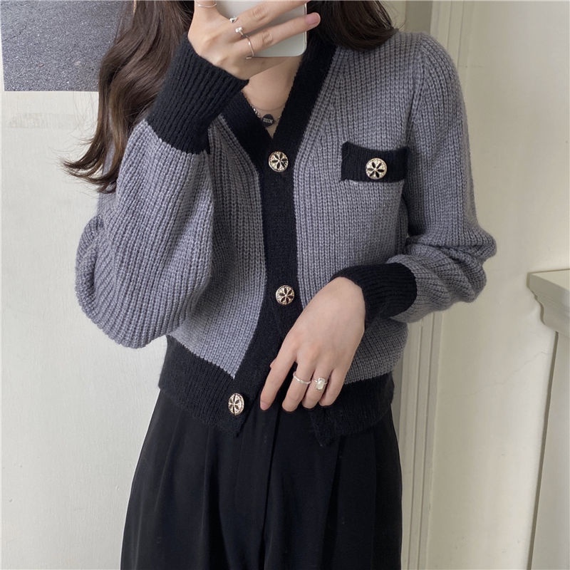 Áo Khoác Cardigan Dệt Kim Dáng Rộng Thiết Kế Mới Thời Trang Theo Phong Cách Nhật Hàn Cho Nữ