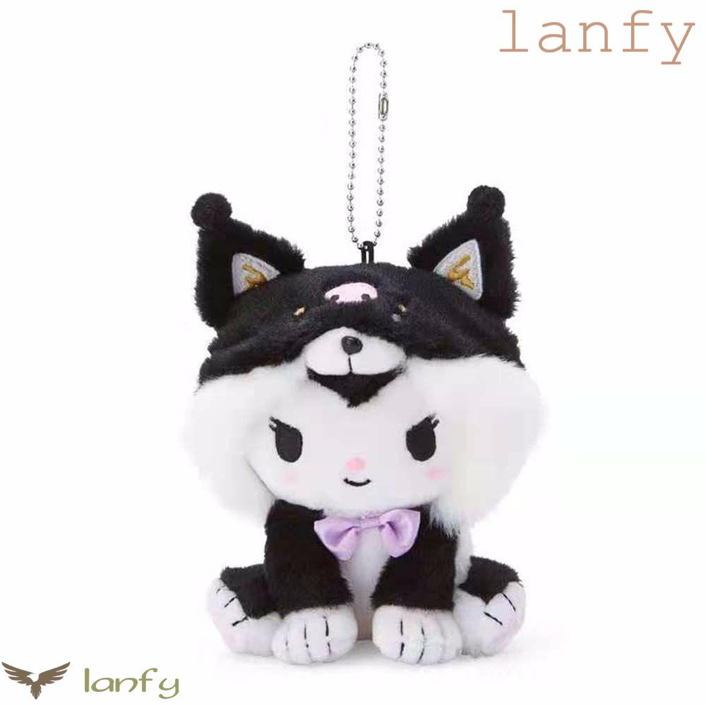 LANFY Móc Khóa Hình Thú Hoạt Hình Nhồi Bông Đáng Yêu