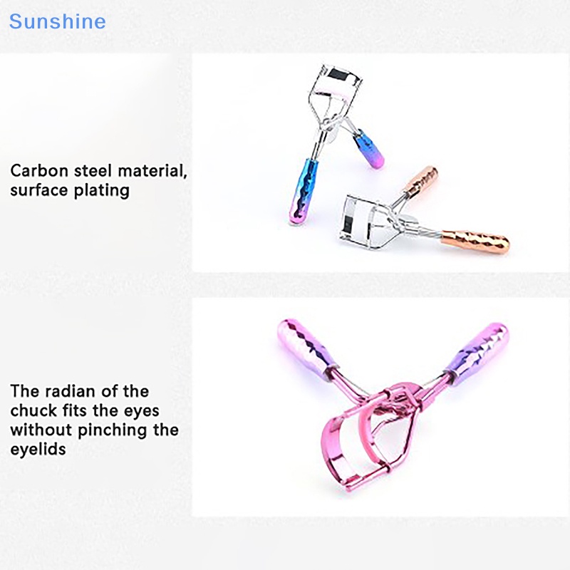 Dụng Cụ Uốn Cong Lông Mi Mặt Trời Bền Màu Không Bị Cong