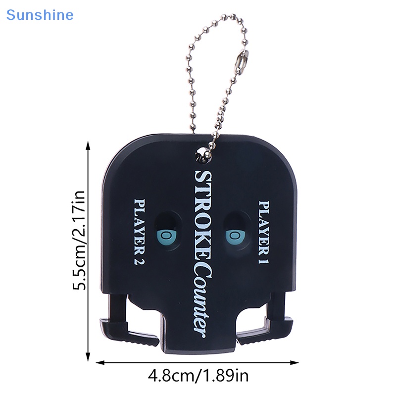 1 Dụng Cụ Đếm Điểm Chơi Golf Mini Có Móc Khóa Tiện Lợi