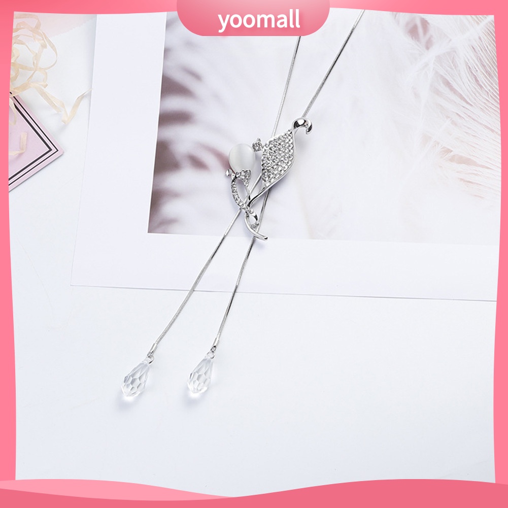 Vòng cổ Mặt Đá Opal Thời Trang Cho Nữ