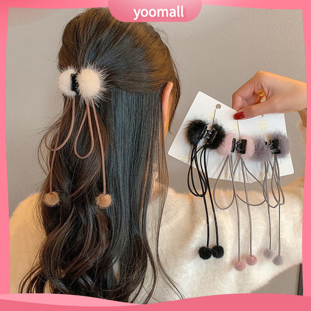 Kẹp Tóc Đính Nơ Ruy Băng Có Răng Nhỏ Xinh Xắn Phong Cách Hàn Quốc Cho Bạn Gái