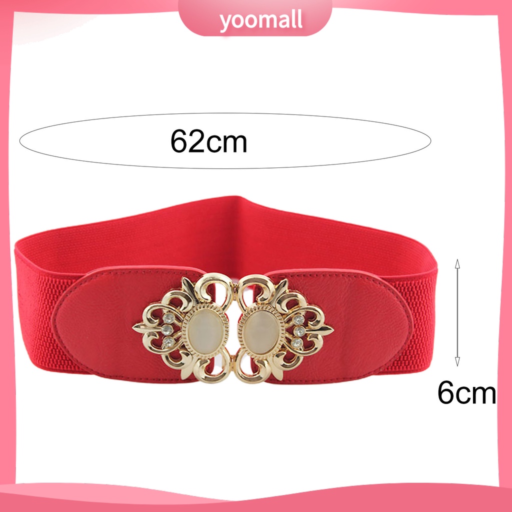 Thắt Lưng Polyester Bản Rộng Có Khóa Cài Co Giãn Tốt Phù Hợp Cho Định Hình Cơ Thể