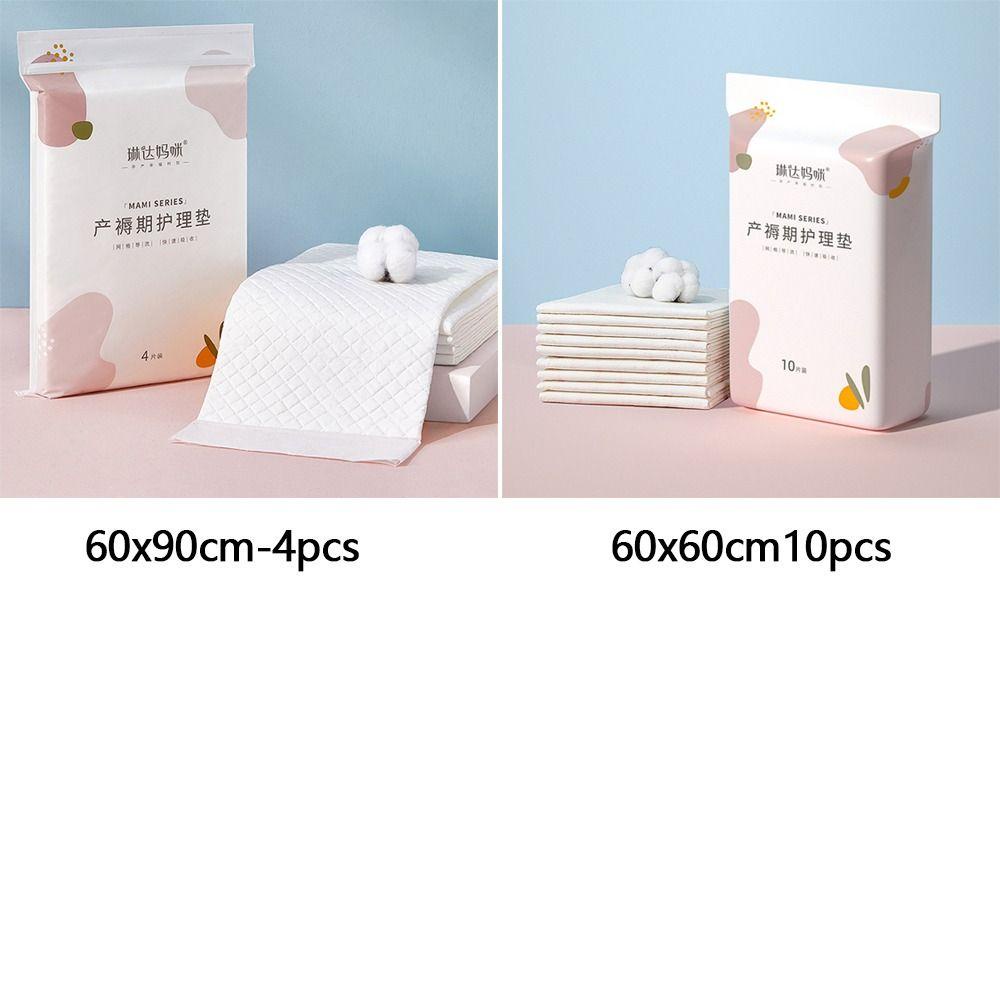 NIUYOU Set 4 / 10 Tấm Lót Cỡ Lớn Chống Thấm Nước Chống Rò Rỉ Thoáng Khí Chăm Sóc Phụ Nữ Mang Thai