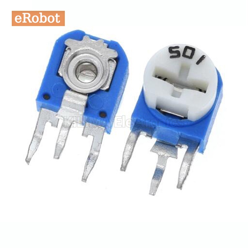 Bộ 20 Chiết Áp RM065 RM-065 100 200 500 1K 2K 5K 10K 20K 50K 100K 200K 500K 1M Ohm WH06-20K