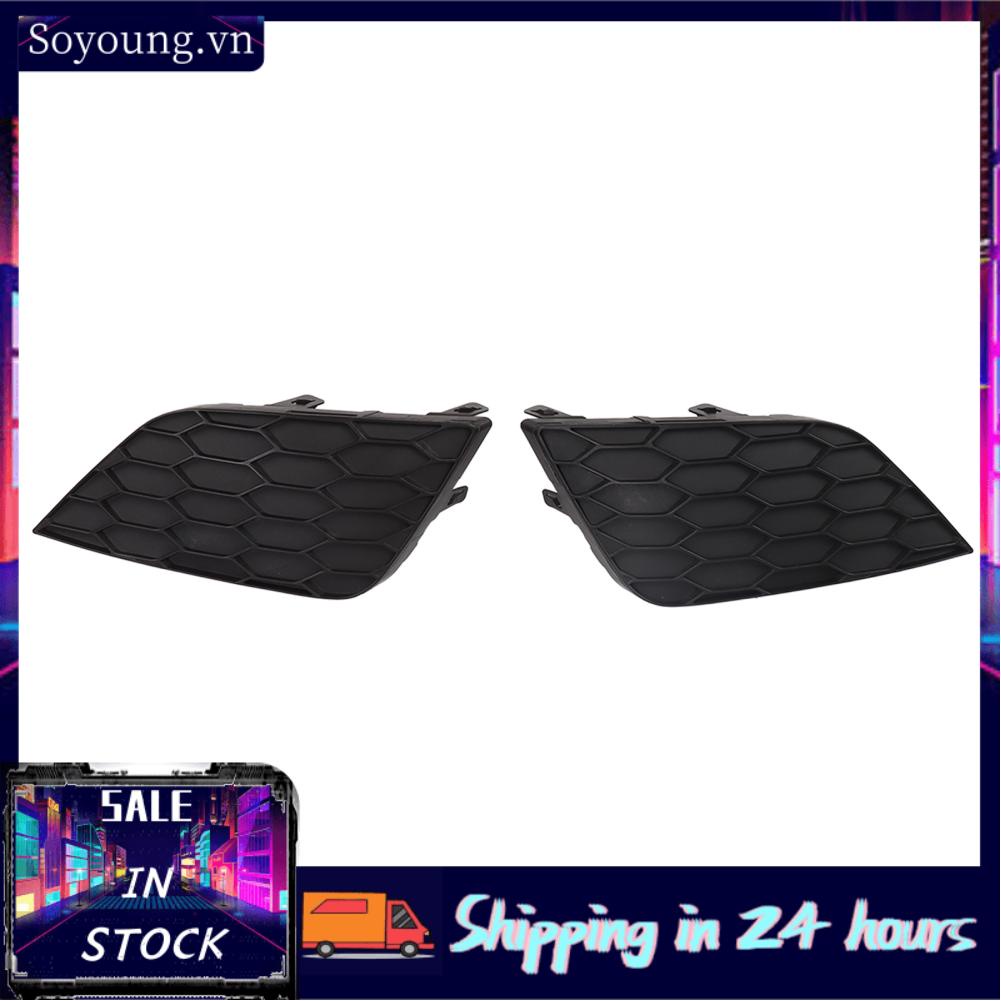 Soyoung Fog Lamp Cover  Protective Black 62256 4AF0B Durable Left Right PC PP Direct Fit for Cars