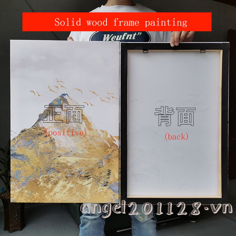 Tranh Treo Tường Trang Trí Nội Thất Hình Chú Mèo Phong Cách Bắc Âu