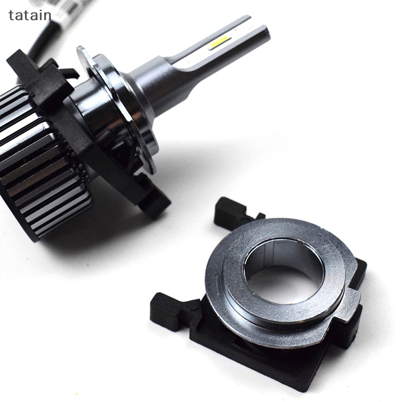 Set 2 Đế Kẹp Giữ Bóng Đèn Pha H7 Cho Xe Hơi