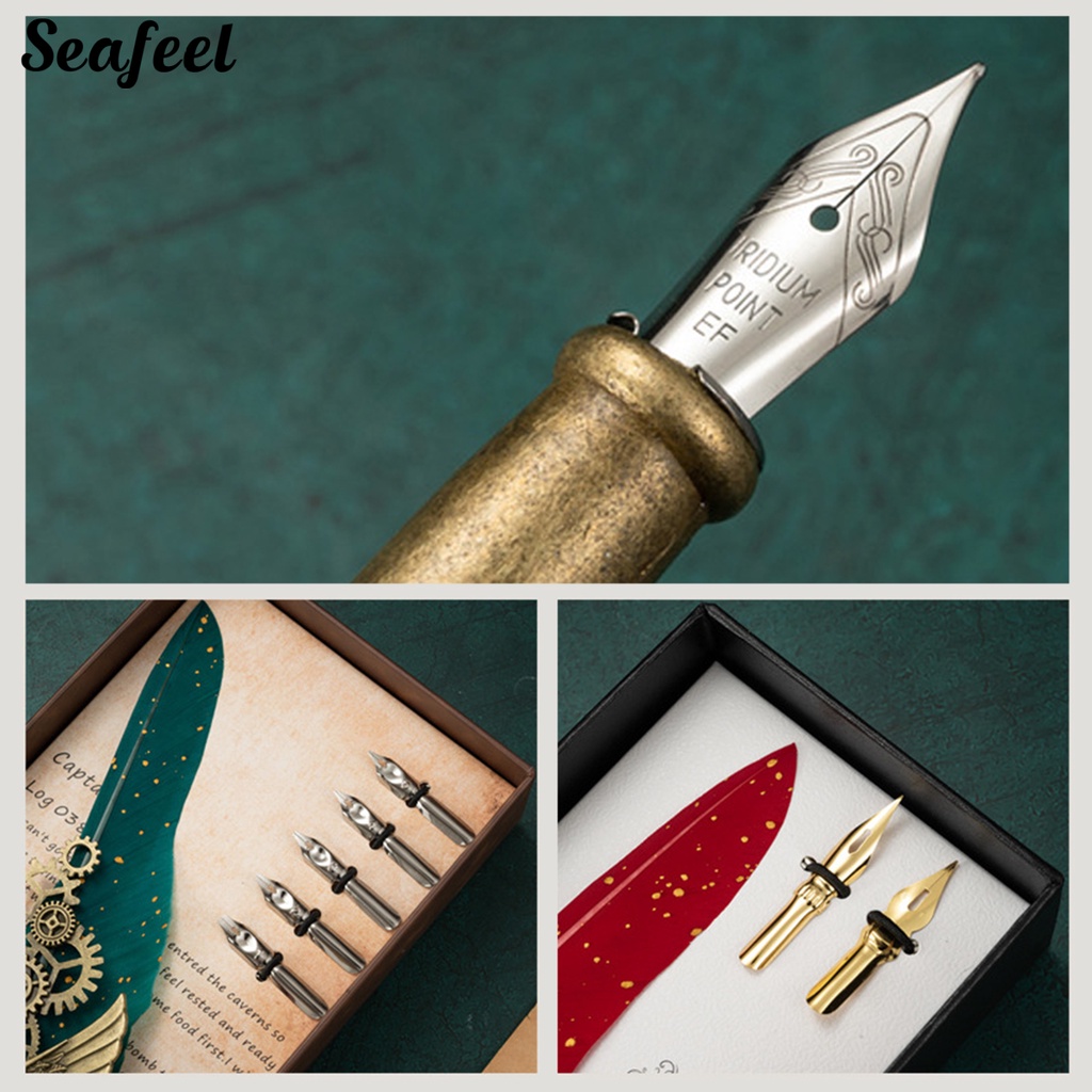 1 Set Bút Bi Bằng Đồng 0.5mm Thay Thế Tiện Dụng Cho Người Mới Bắt Đầu