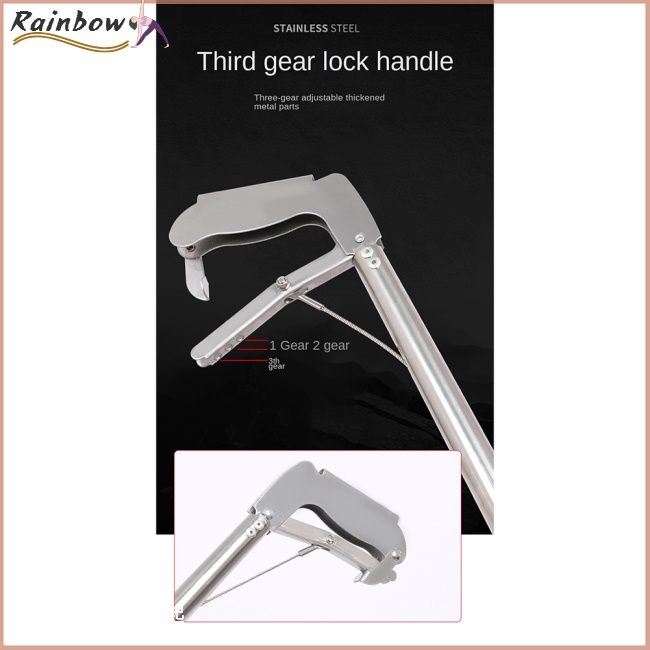 Kẹp Gắp Bằng Thép Không Gỉ 1.2M / 1.5M Đa Năng Có Thể Gấp Gọn Tiện Dụng