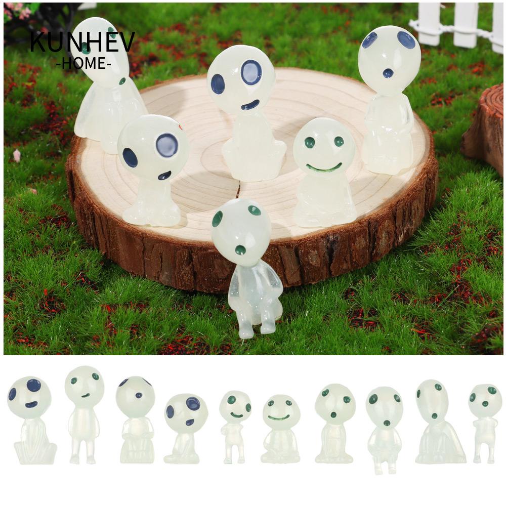 Set 10 Mô Hình Ma Dạ Quang Trang Trí Tiểu Cảnh