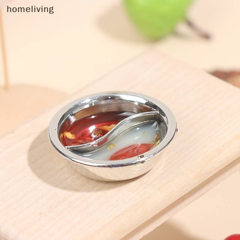 Nồi Lẩu Truyền Thống Trung Hoa Tỉ Lệ 1: 12 Trang Trí Nhà Búp Bê