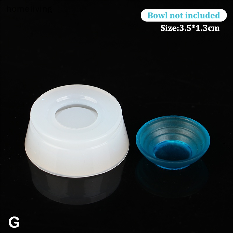 Khuôn Làm Chén Dĩa Mini Bằng Silicon Tỉ Lệ 1: 12 Trang Trí Nhà Búp Bê DIY