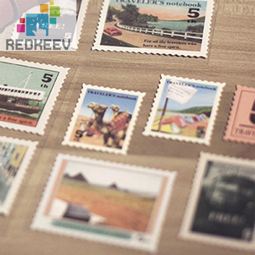 Bộ 4 Miếng Dán Trang Trí Tự Dính Kiểu Vintage Dễ Thương