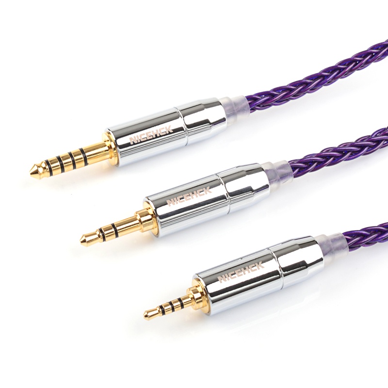 Dây Cáp Âm Thanh 8 Sợi Đồng 3.5 / 2.5 / 4.4mm MMCX / 0.78mm 2Pin Cho M5 Zetian Wu