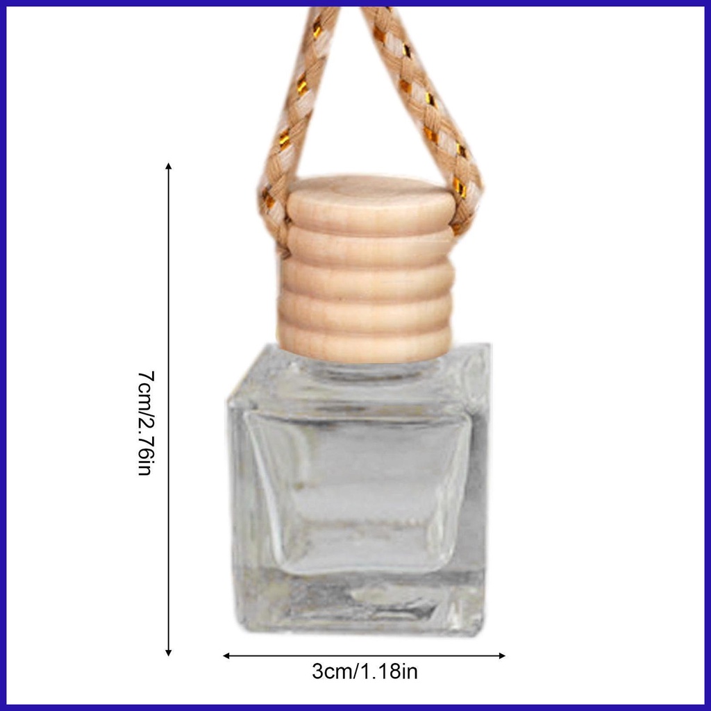 Bình Đựng Tinh Chất Bằng Thủy Tinh Trong Suốt Có Thể Nạp Lại Cho Xe Hơi