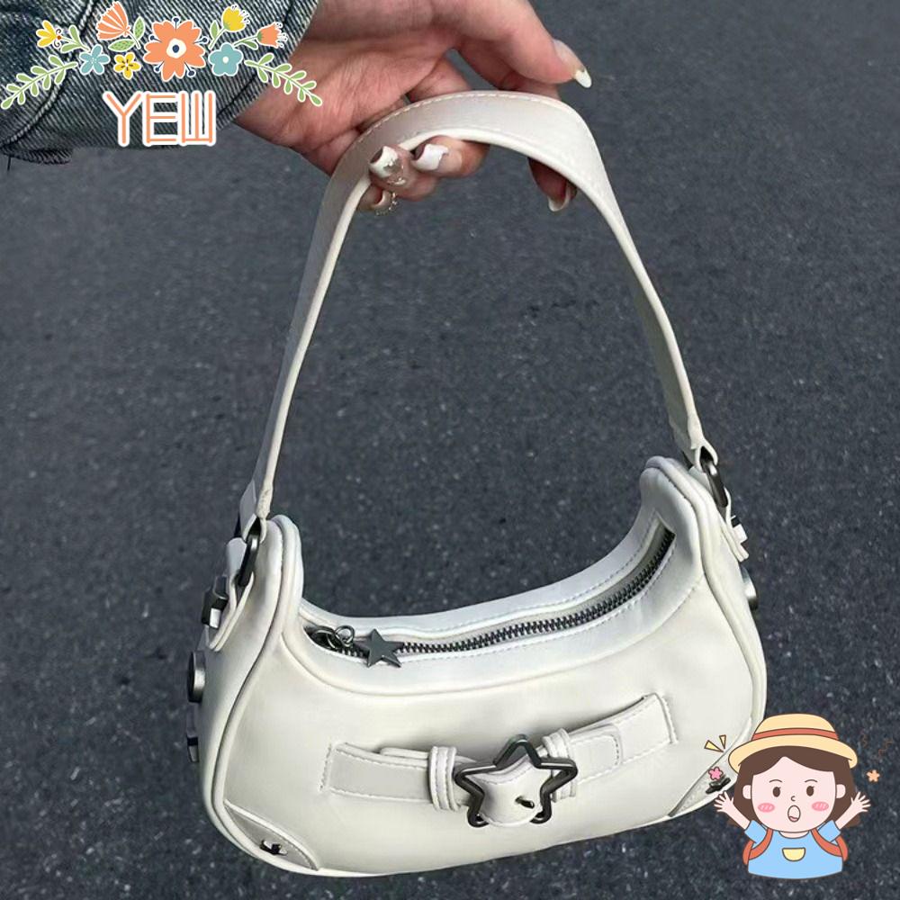 Ví Cầm Tay Y2k Họa Tiết Ngôi Sao Thời Trang Sành Điệu Cho Nữ