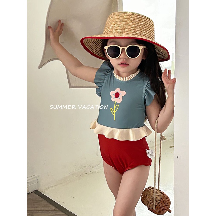 Đồ Bơi Một Mảnh Dễ Thương Cho Bé Gái