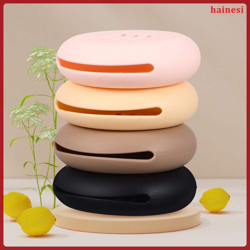 Set 4 Túi Silicone Tròn Đựng Mút Trang Điểm