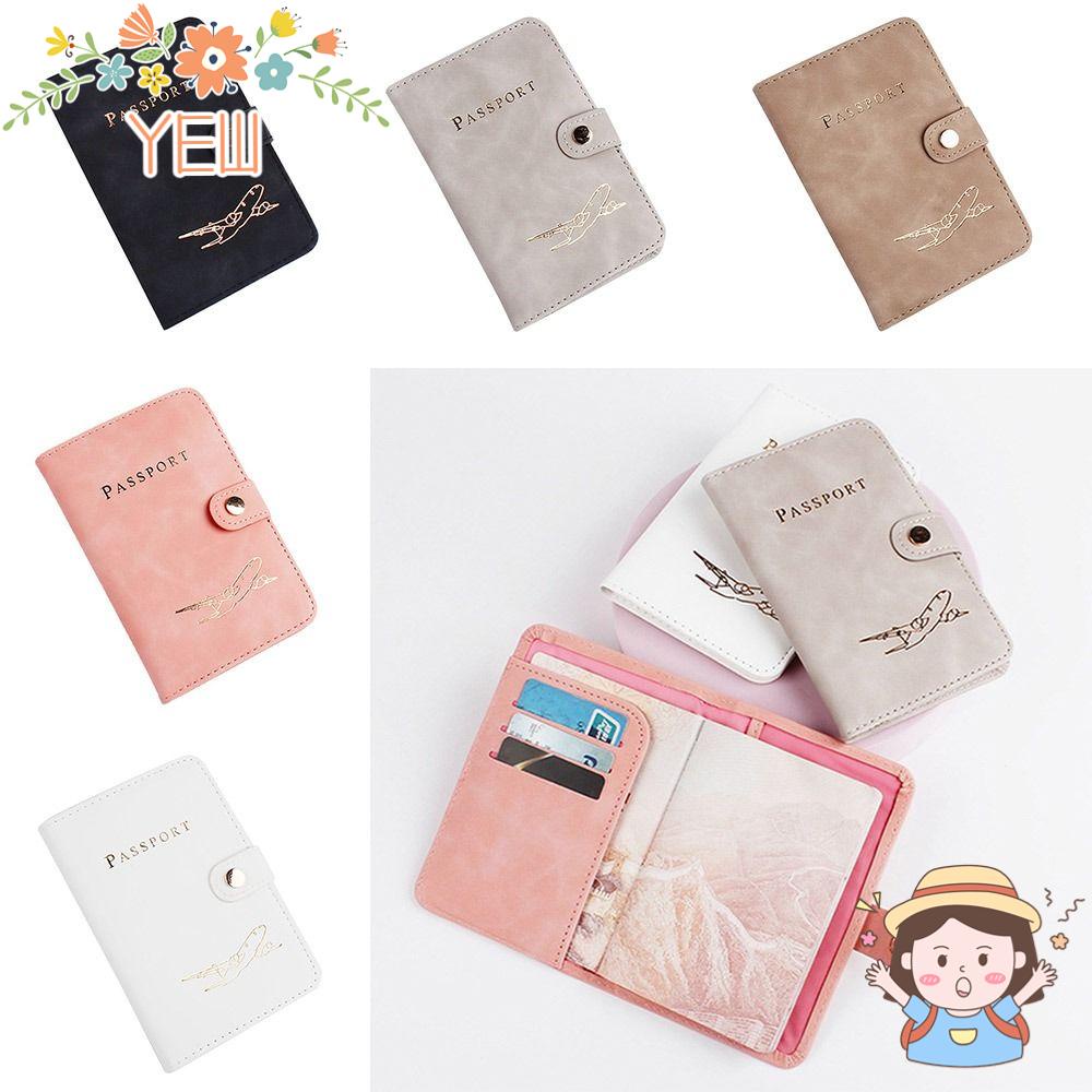 Vỏ Bọc Hộ Chiếu Thời Trang Có Ngăn Đựng Thẻ ID