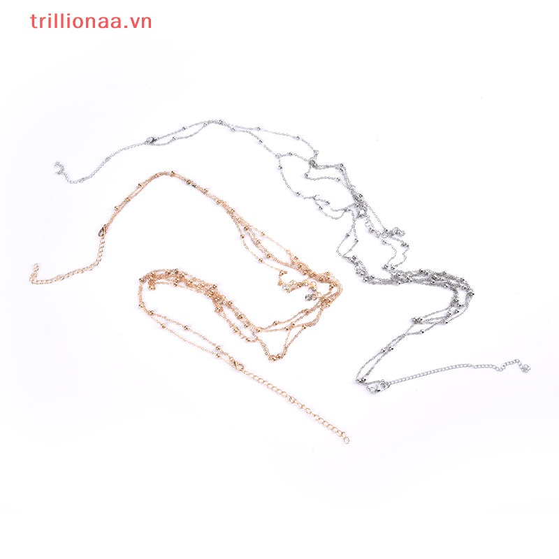 Dây Xích Đeo Cơ Thể Bằng Kim Loại Phong Cách Quyến Rũ Cho Nữ