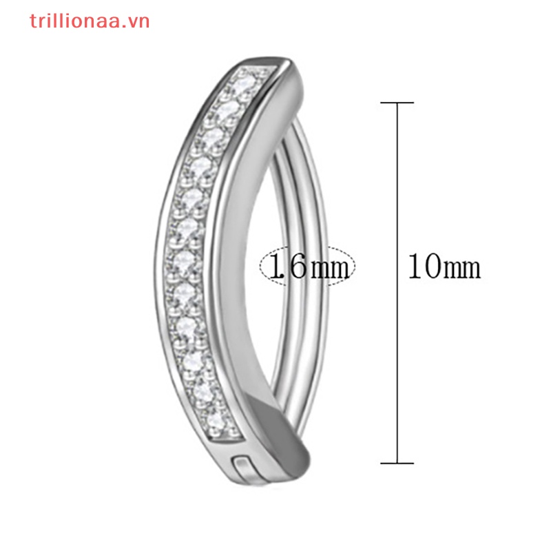 1 Khuyên Rốn Đính Đá Zircon Trang Sức Đi Biển Mùa Hè Tối Giản Cho Nữ
