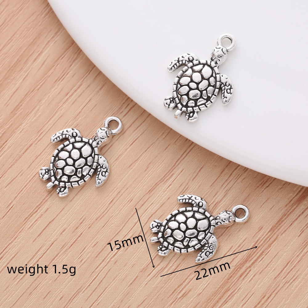 Set 15 Mặt Vòng cổ Hình Rùa Biển Thời Trang Nữ