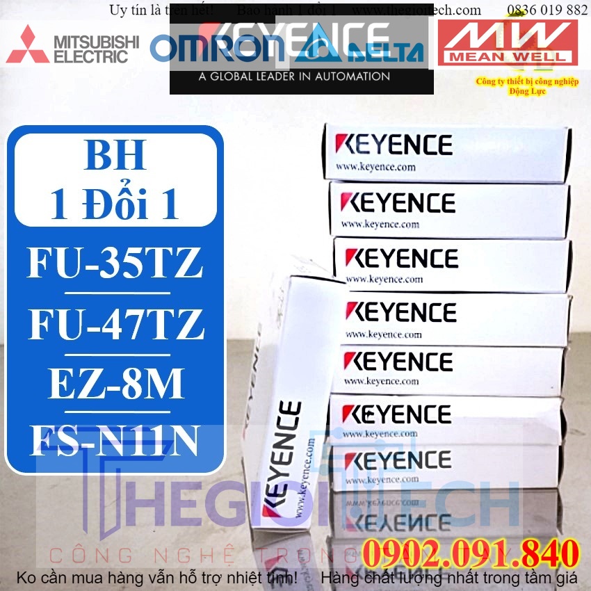 Cảm biến sợi quang Keyence FS-N11N bộ khuếch đại sensor tiệm cận