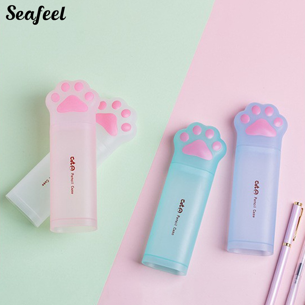 Túi Đựng Bút Chì Đa Năng Hình Móng Vuốt Hoạt Hình Dễ Thương