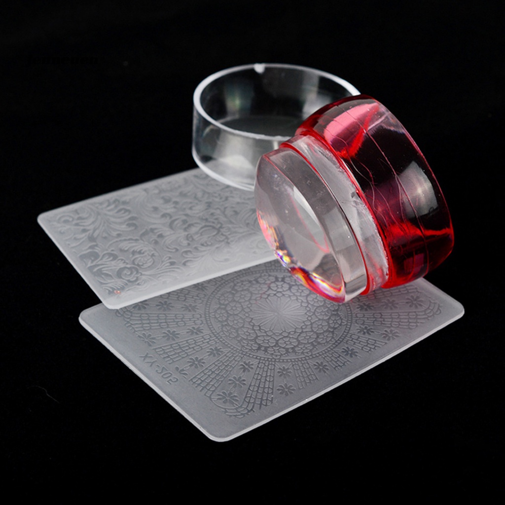 Bộ Dụng Cụ In Hình Trang Trí Móng Tay Nghệ Thuật DIY Cho Nữ