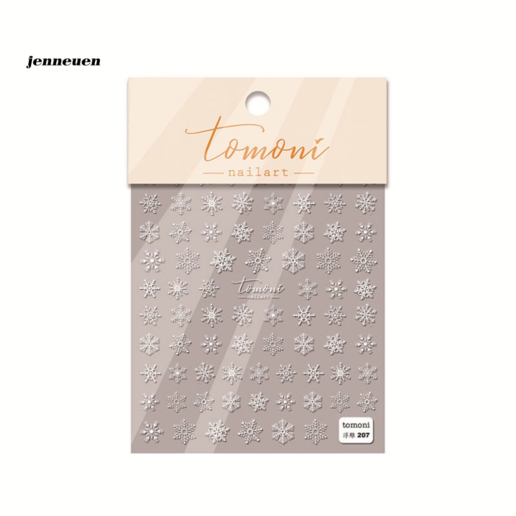 Miếng Dán Trang Trí Móng Tay Nhiều Hình Dạng Dễ Thương