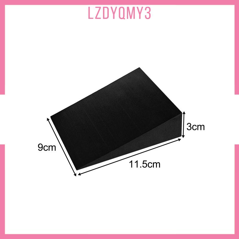 2x yoga wedge blocks, slant board calf stretcher, squat ramp board