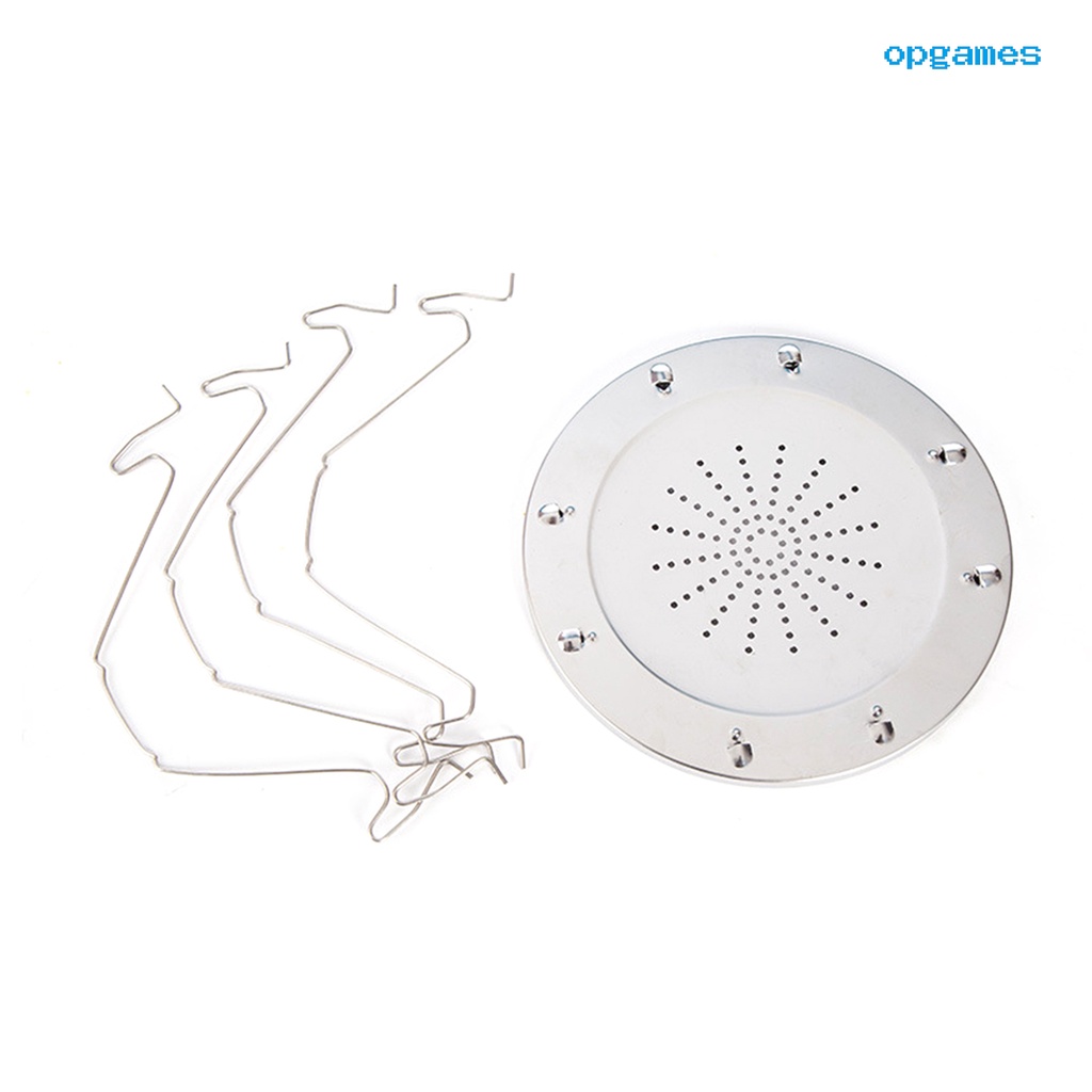 Khay Nướng Bánh Mì Bằng Thép Không Gỉ Di Động Dễ Lắp Đặt Cho Cắm Trại