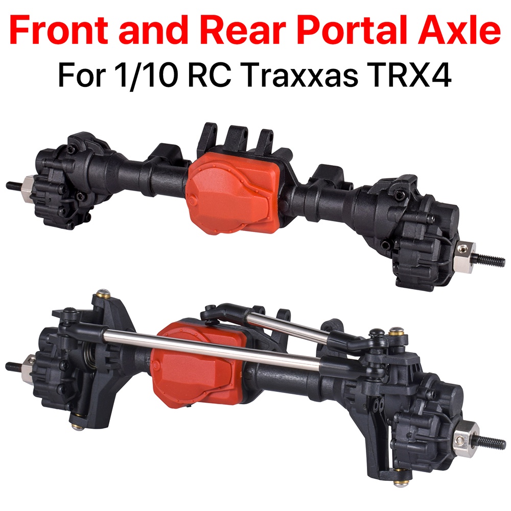Trục Trước / Sau Bằng Kim Loại Cho Xe Điều Khiển Từ Xa Axial SCX10 I SCX10 II RGT 86100 1 / 10