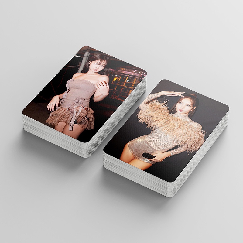 BLACKPINK Card Set 55 Tấm Thẻ Ảnh BORN PINK Kpop Lomo Card Hình Nhóm Nhạc