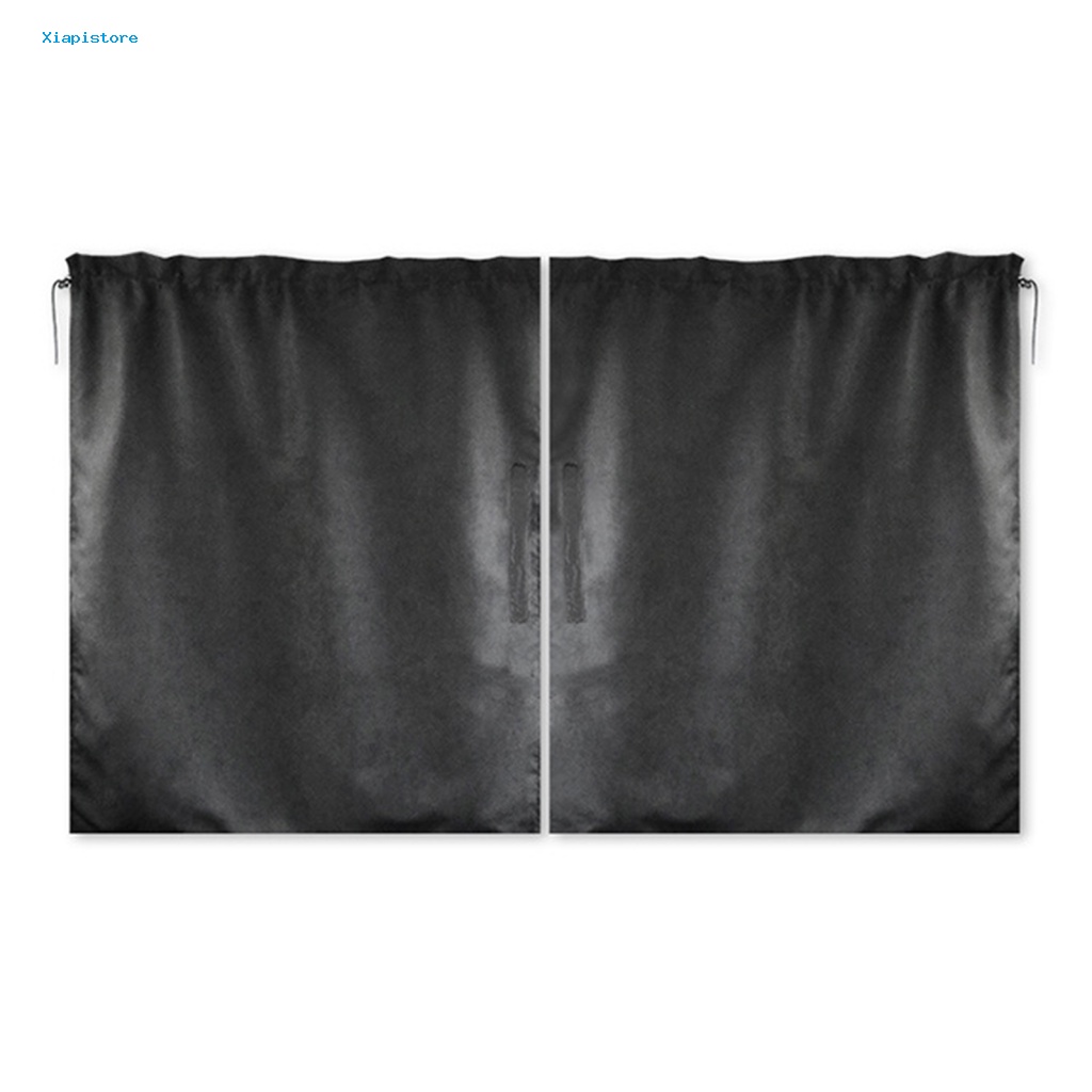 [Xiapistore] Set 2 Rèm Cửa Mềm Mại Chia Ngăn Trước Sau Xe Ô Tô Bảo Vệ Sự Riêng Tư