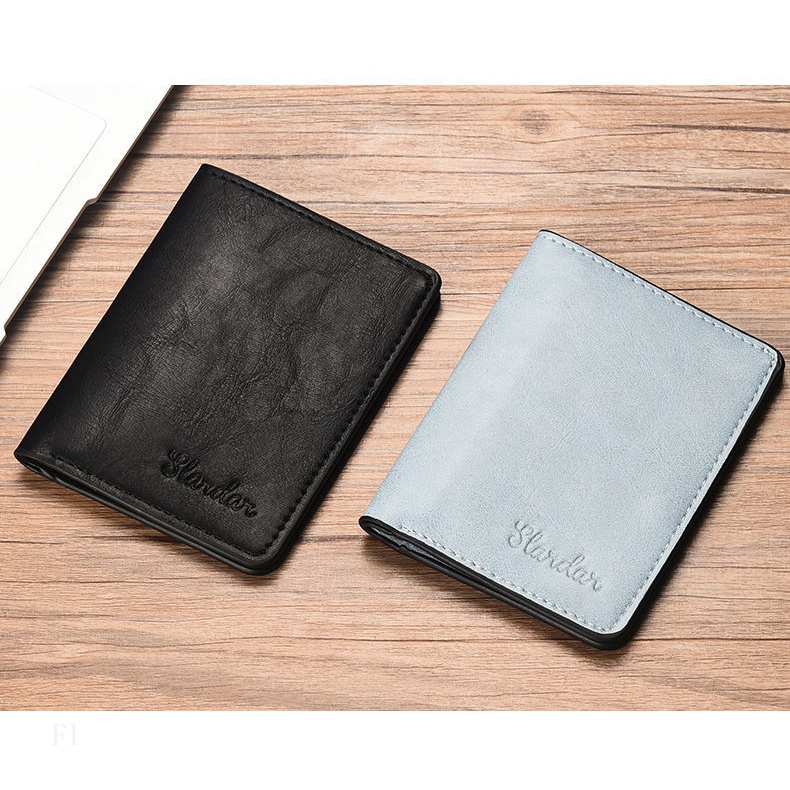 Ví Đựng Thẻ Siêu Mỏng Phong Cách Retro Cho Nam Nữ