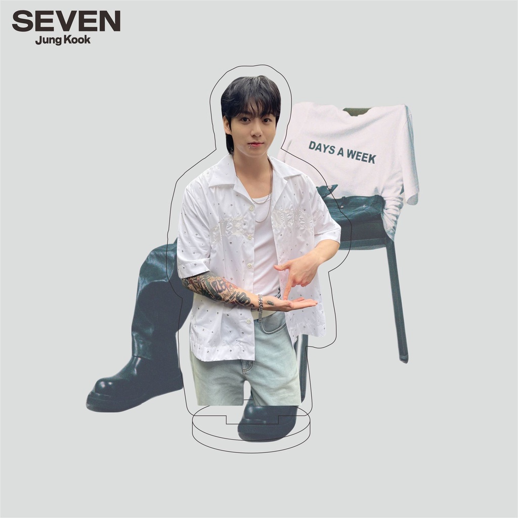 Album Jung Kook Hai Mặt Chất Liệu Acrylic Mới