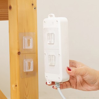 Móc dán tường chịu lực siêu dính loại lớn - Bộ giá đỡ treo tranh ảnh cục wifi ổ điện và các đồ dùng khác GL602