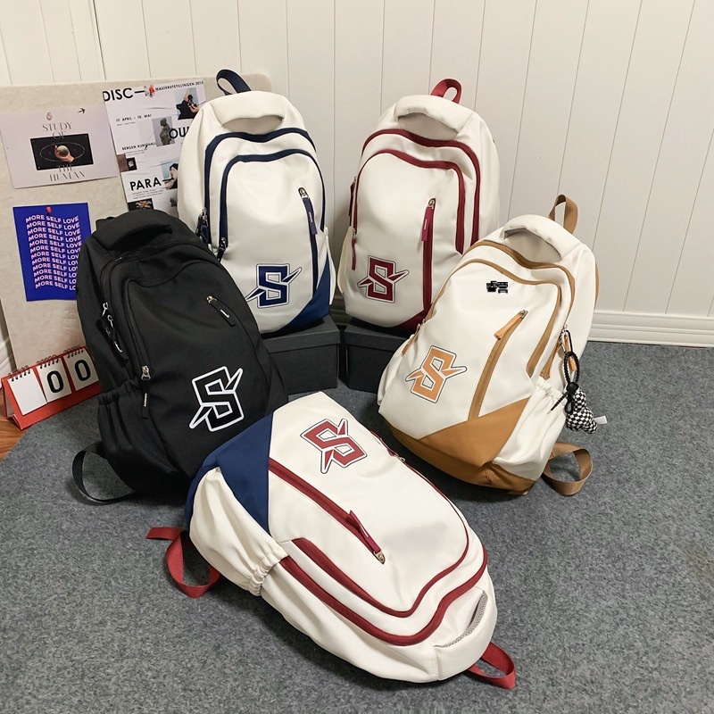 SOLO Solo Balo Nữ cặp đi học balo du lịch balo nữ da  Chic Comfortable Độc đáo Thanh lịch L95S232 37Z230911